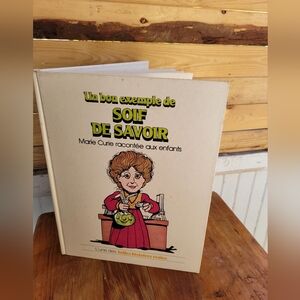 Children's Book Un Bon Exemple'Soif de Savoir'  1979